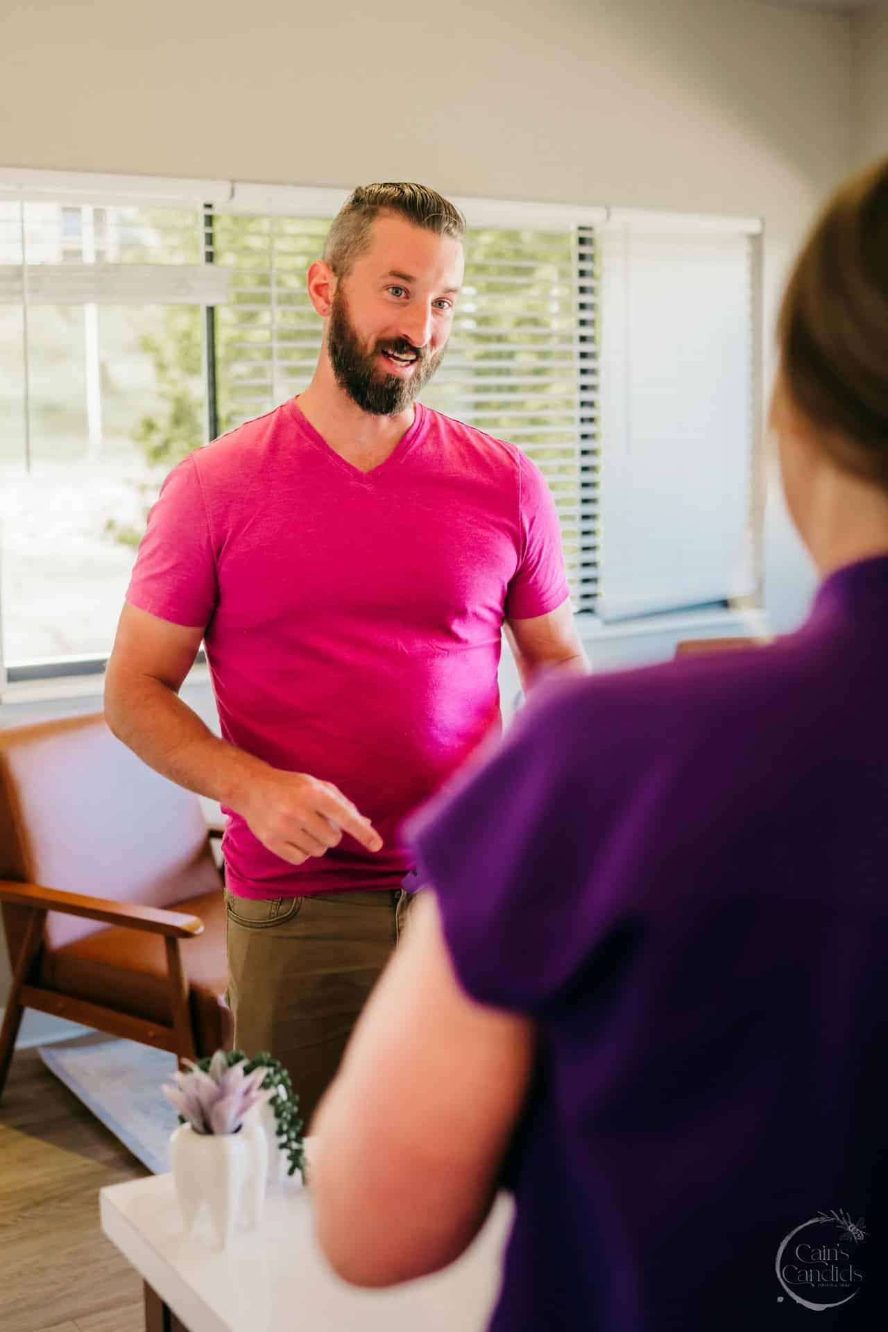Dental tools in a clean hospital setting