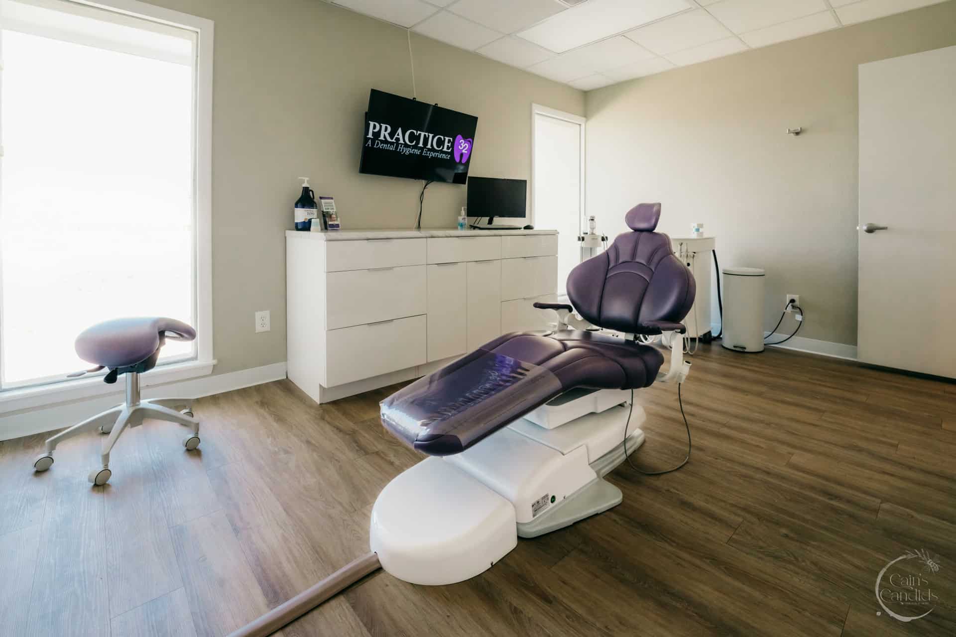 A dental hygienist providing preventive care to a patient.